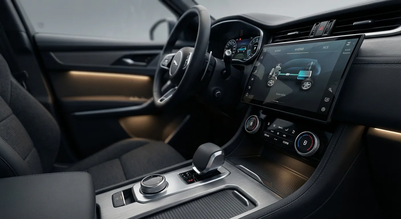 Vue rapprochée du cockpit numérique et des finitions intérieures du Renault Captur.